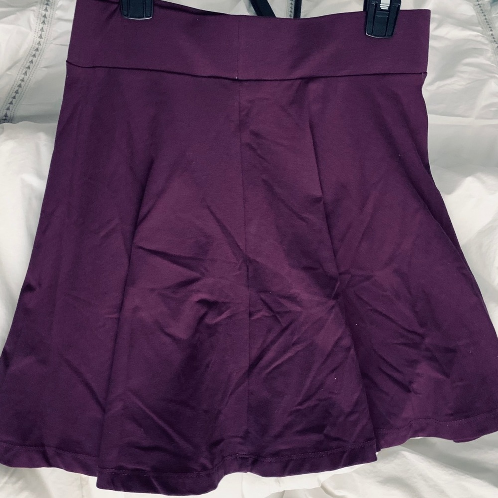 H&M Purple Skater Skirt NWT
